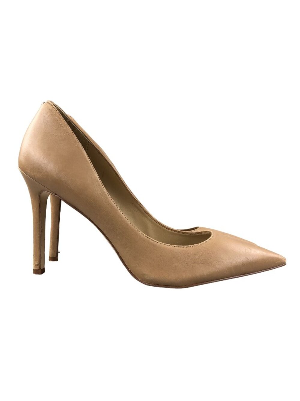 Sam Edelman Women's Size 10N Hazel Brown Leather Pointed Toe Stiletto Heel Pumps
